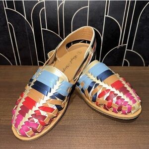 Colorful Woven Sandals
